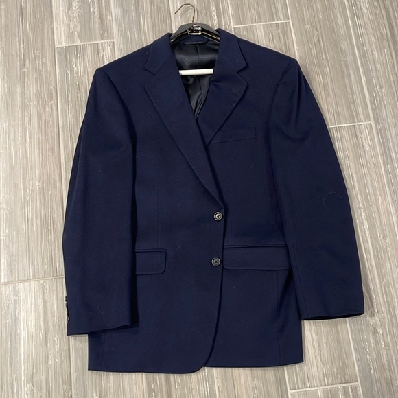 Burberry Other - Burberry Men’s Navy Blue Wool Blazer, L